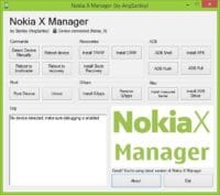 nokia x manager
