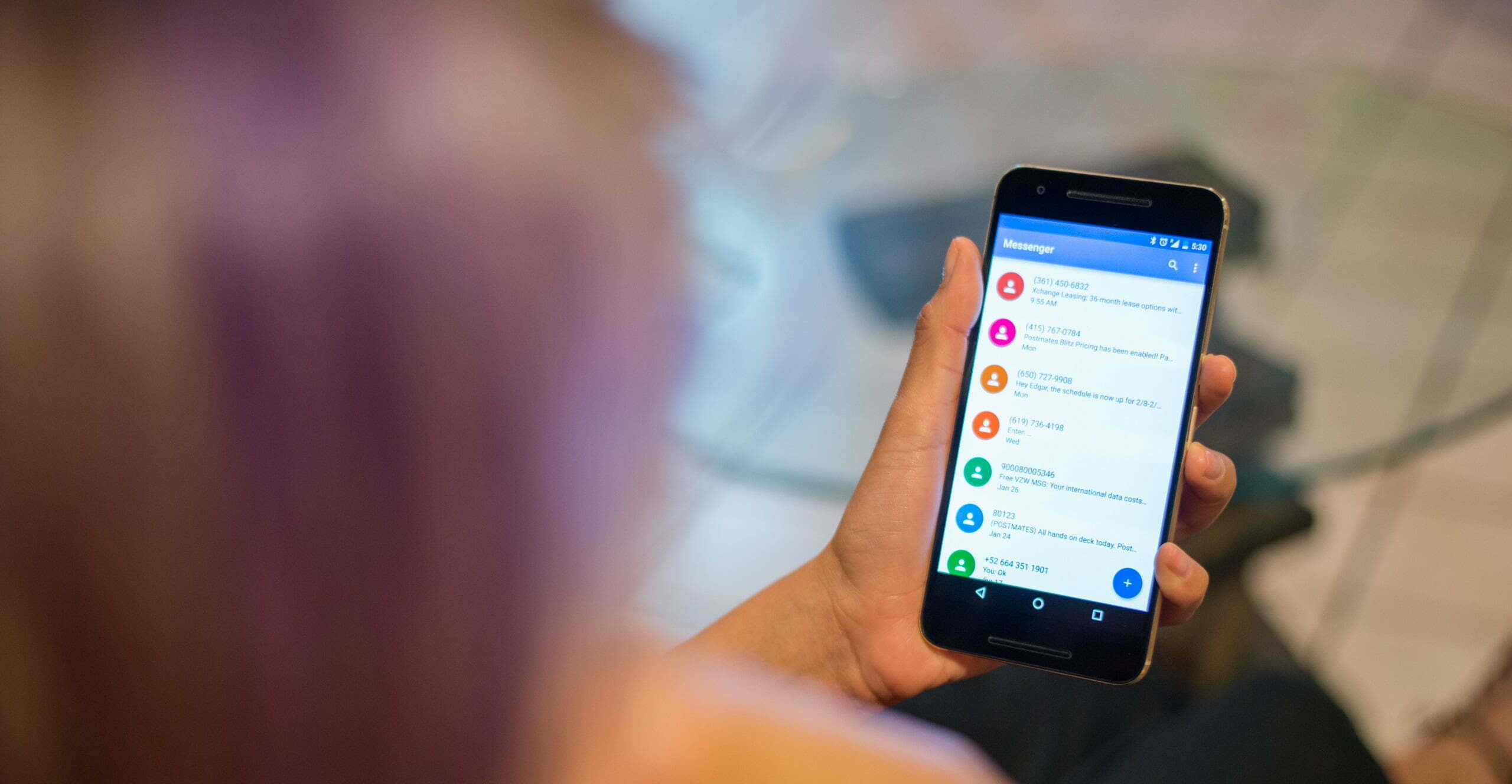 Text message Google Messenger 1