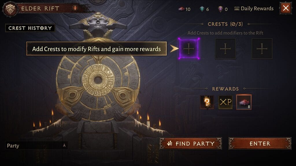 elder rift UI
