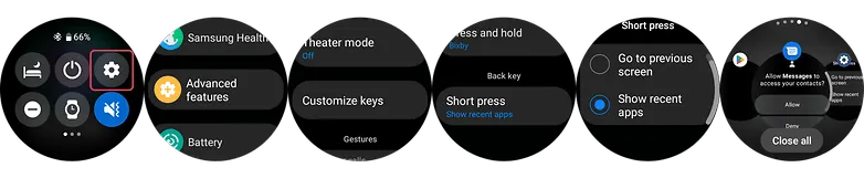 NextPit Samsung Watch 5 Pro back