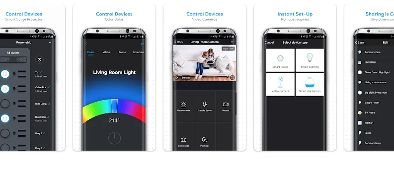 geeni smart light app