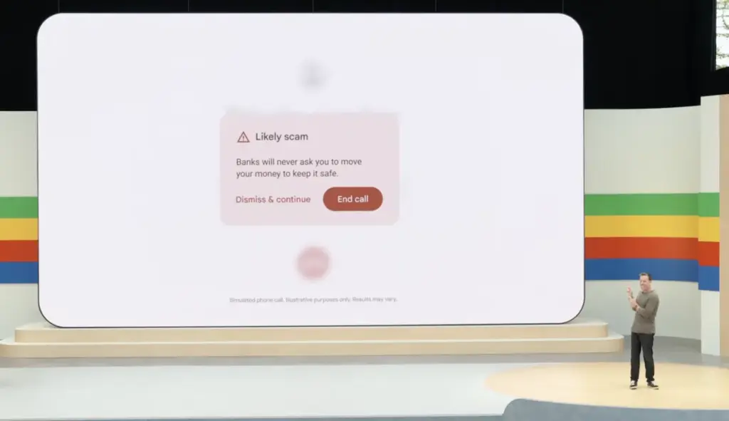 gemini nano can detect scam call