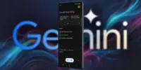 gemini app running on an android