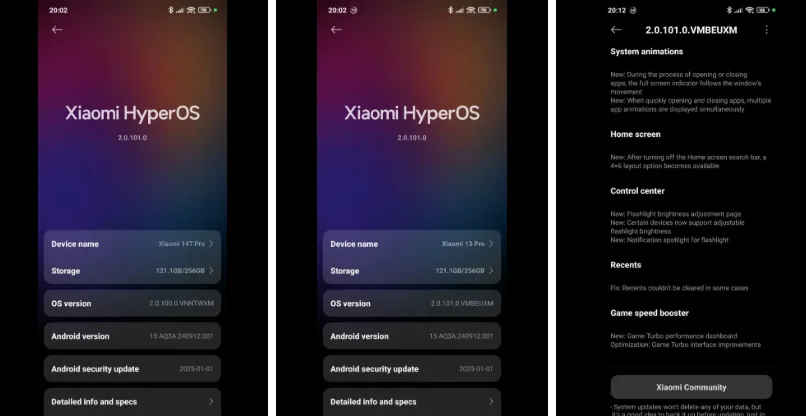 HyperOS 2.1 global update