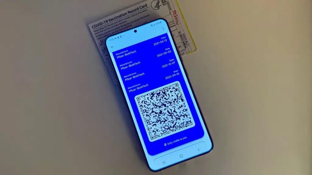 Health insurance card on google wallet