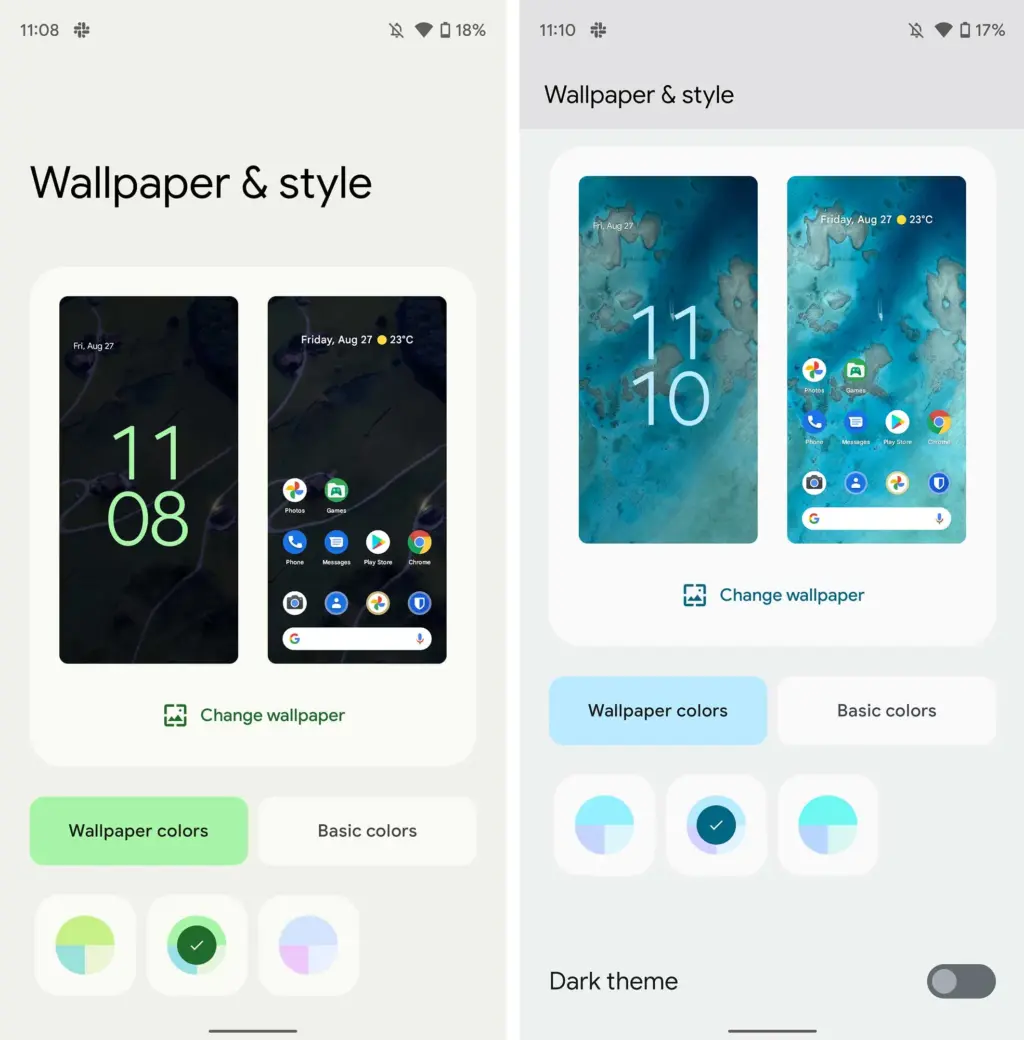 customize your home screen android