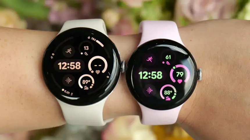 pixel watch 3 on hand