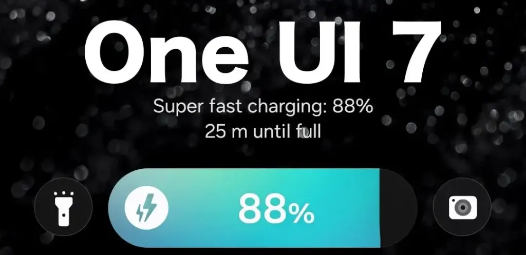 One UI 7 Charging animation