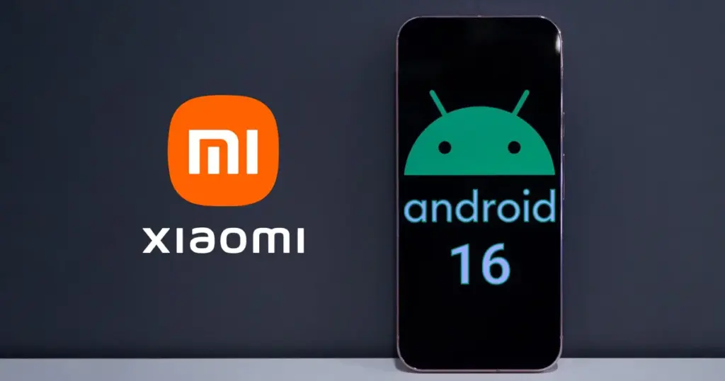 Xiaomi Android 16 tracker