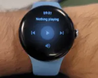 pixel watch media control