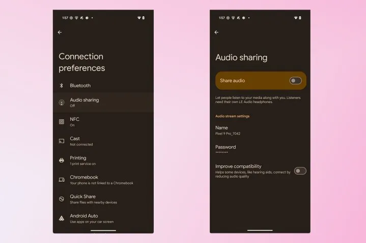 Auracast audio sharing