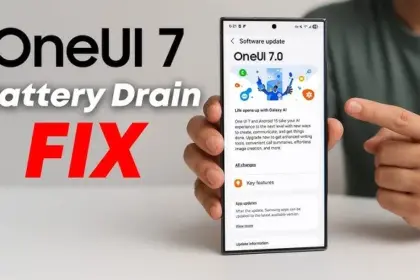 one ui 7 battery drain