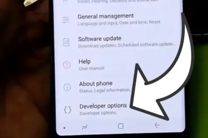 usb debugging and developer options