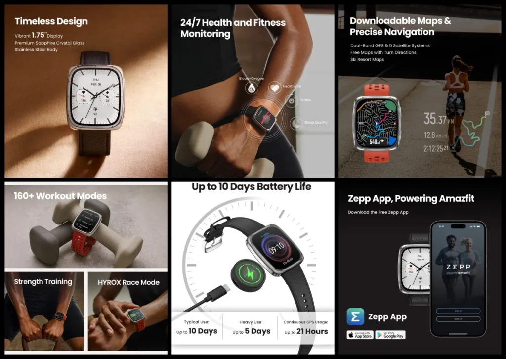 amazfit active 2 square