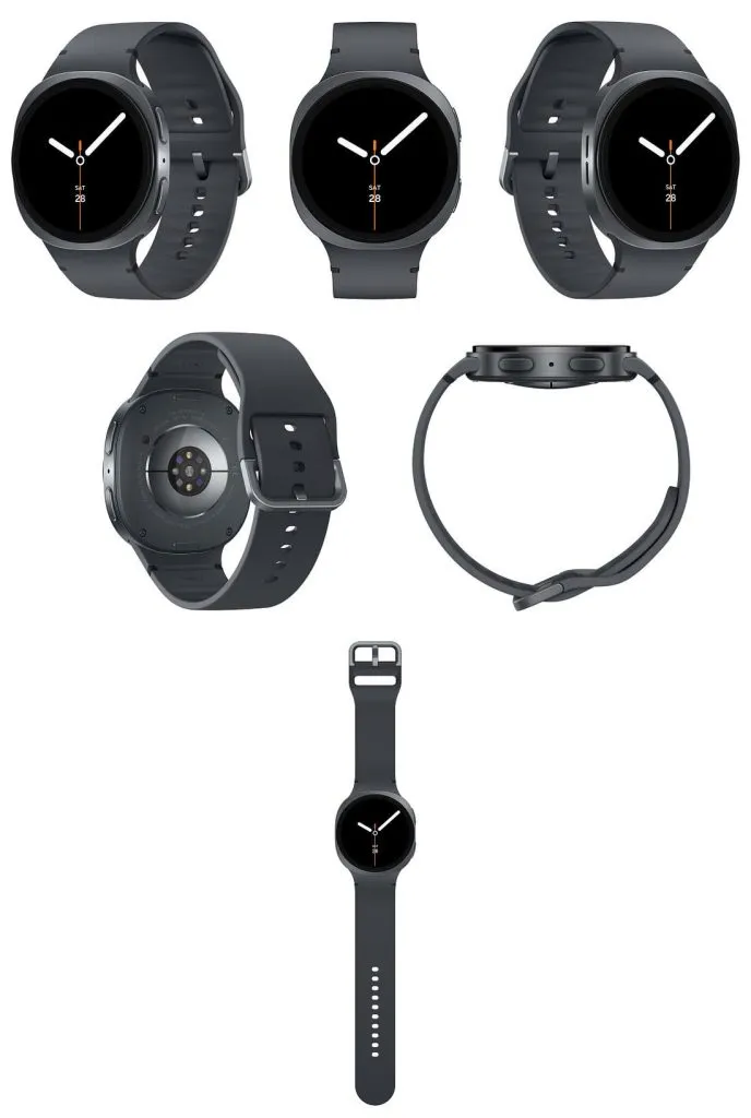 Samsung Galaxy Watch 8 all sides