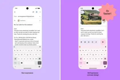 google material 3 expressive gmail