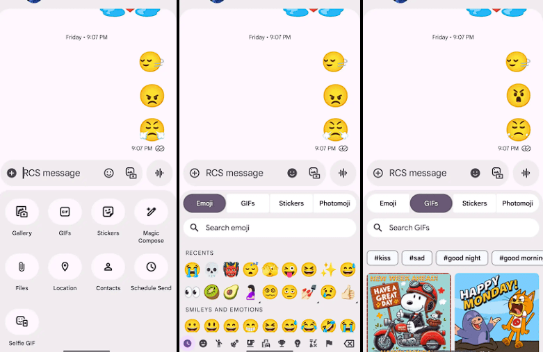 Material 3 Expressive Messeges app