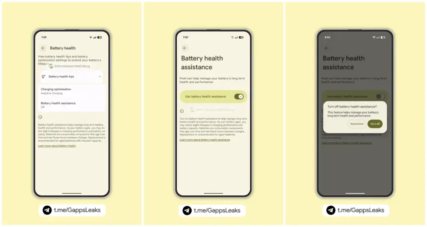 pixel 9 battery health assistant