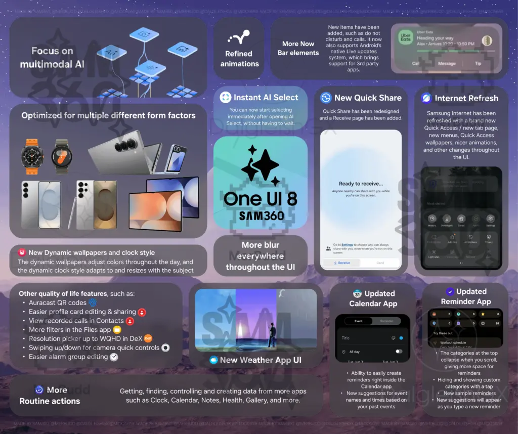 almost everything new in one ui 1