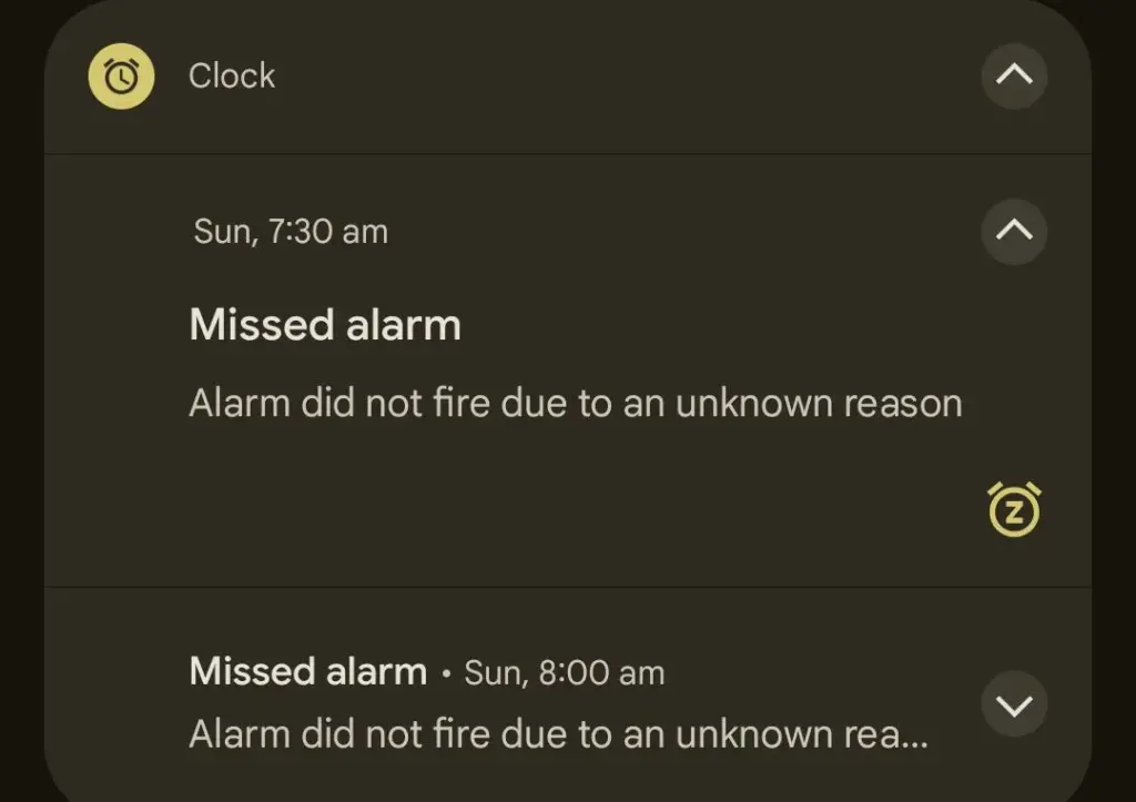 pixel alarm bug july 2025