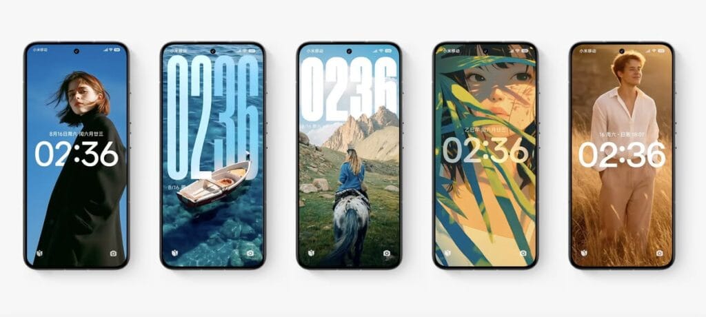 hyperos 3.0 lockscreen customization