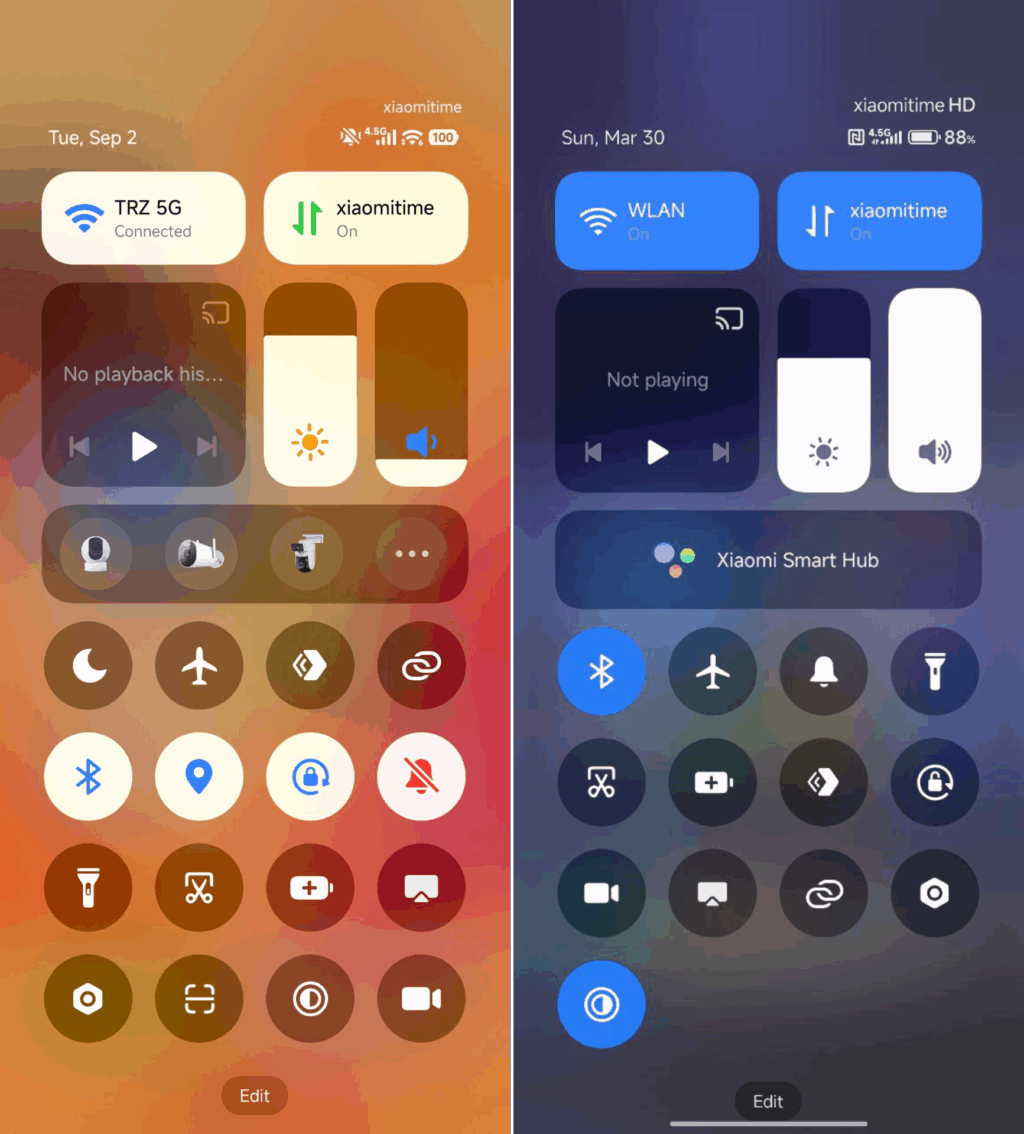 xiaomi hyperos control panel 1