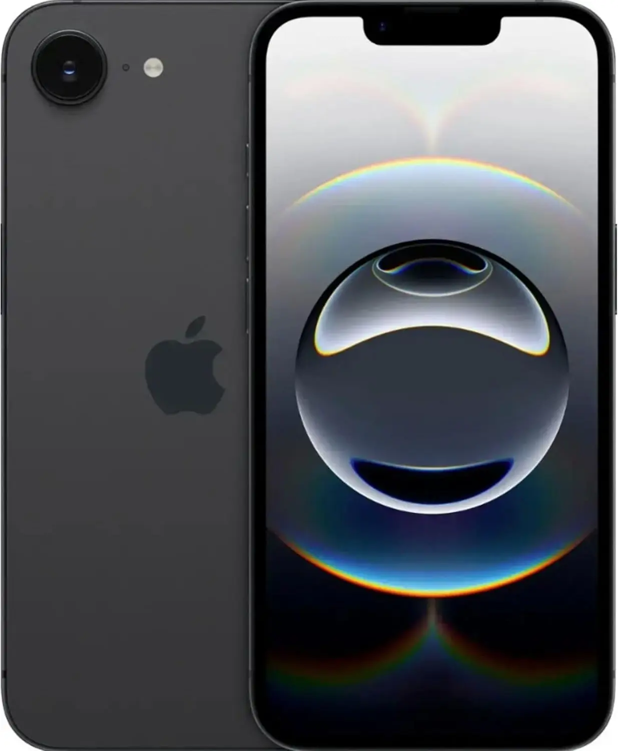 iphone 16e front and back
