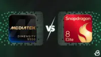 dimensity 9500 vs snapdragon 8 elite benchmark comparison