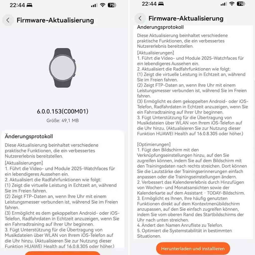 huawei watch gt 6 pro update