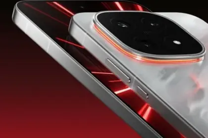 iQOO 15 launch red background