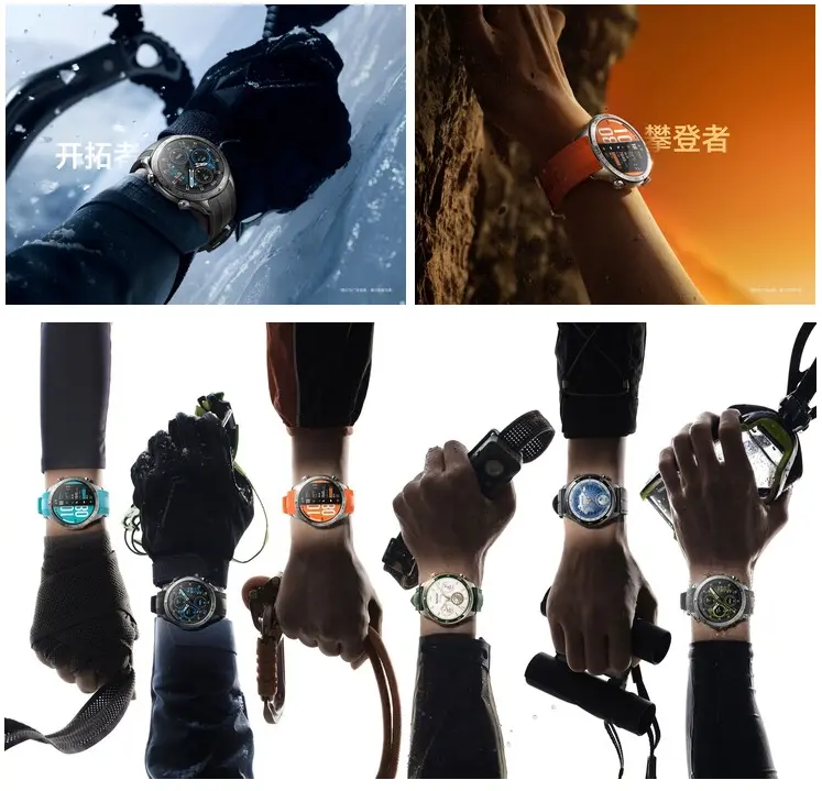 Honor Watch 5 Pro different version on hand