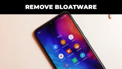 Remove Bloatware From Your MIUI – Xiaomi and Redmi Devices (non-root)