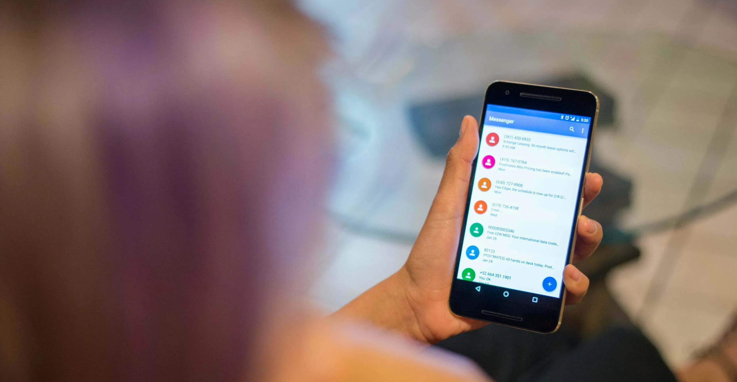 Text message Google Messenger 1