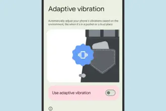 adaptive vibration android 15