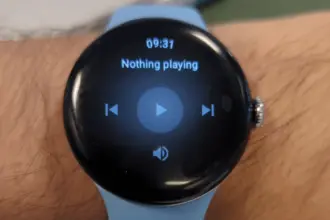 pixel watch media control