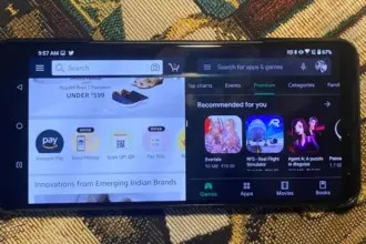 Android split screen