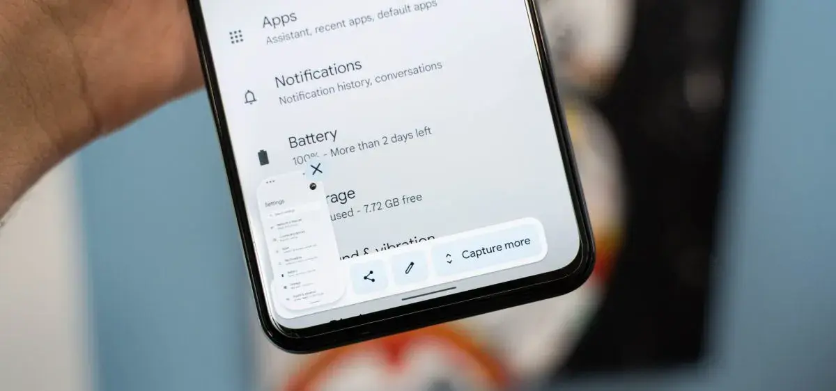 android 12 scrolling screenshot e1746356496354