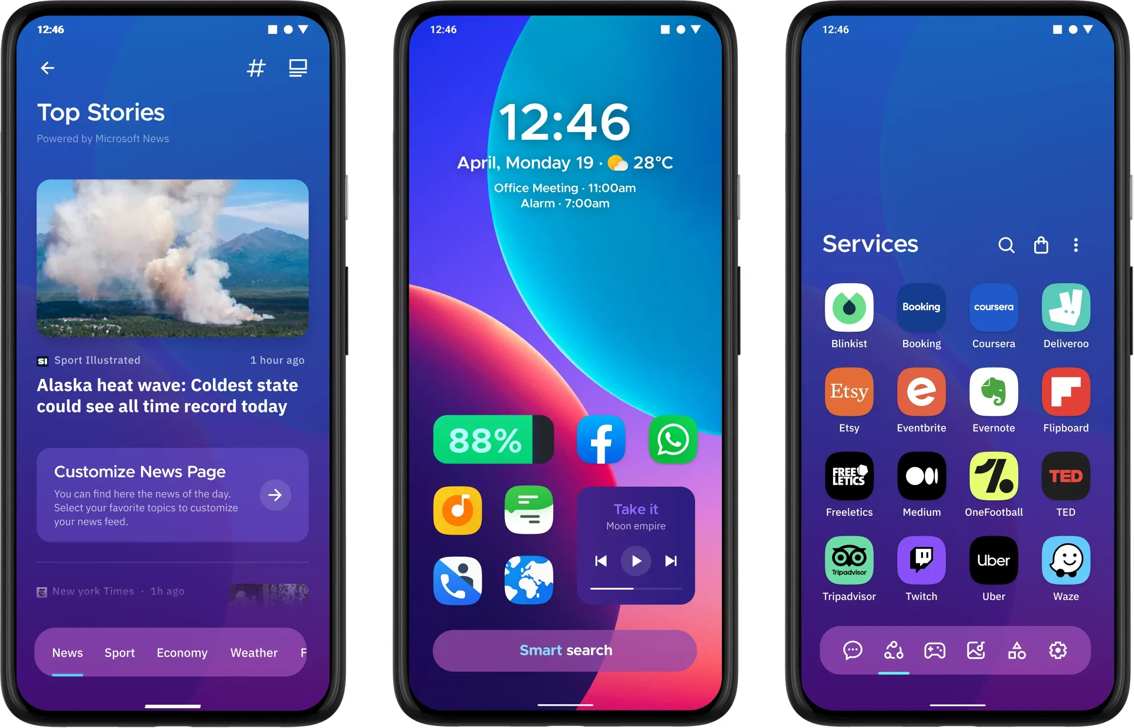 Some of the best Android Launchers in 2025
