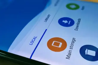 Android file manager picture from the side